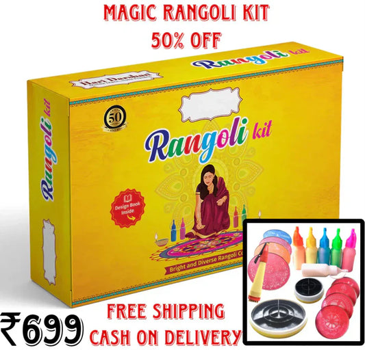 Magic Rangoli Kit | LIMITED STOCK